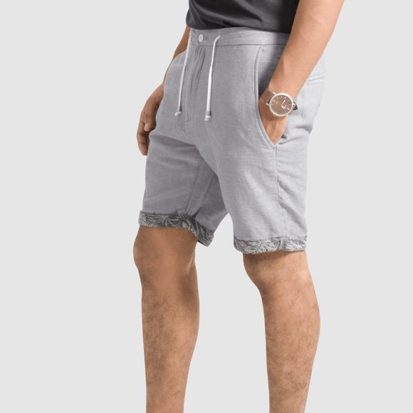 OLGYN Other - OLGYN Men’s Slim Fit Gray Bermuda Shorts